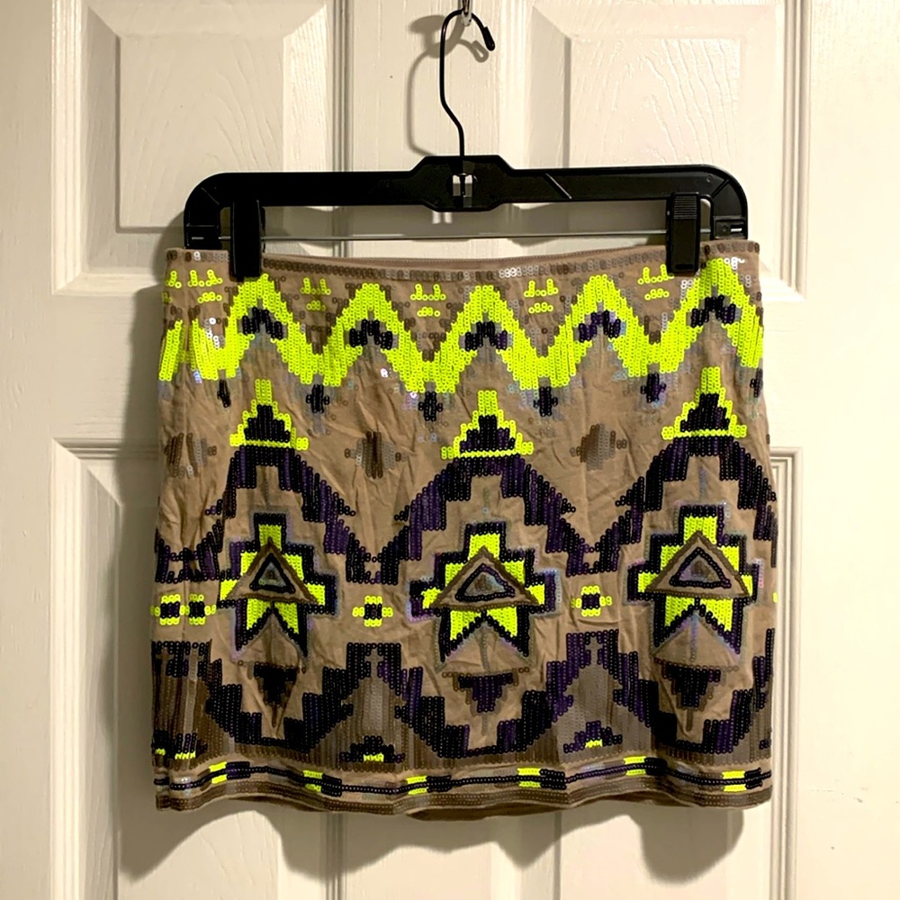 Express skirt with sequins. Size small. Great condition.